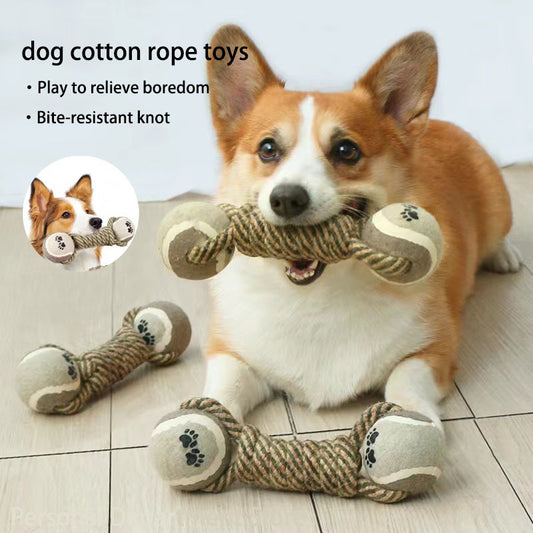 Interactive Rope Toy Set: Fun for Dogs of All Sizes