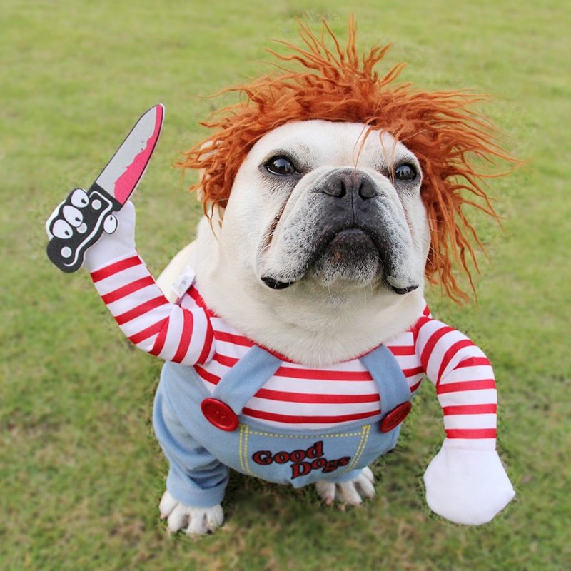 Adjustable Halloween Pet Costume: Funny, Scary, Perfect for Gatherings.