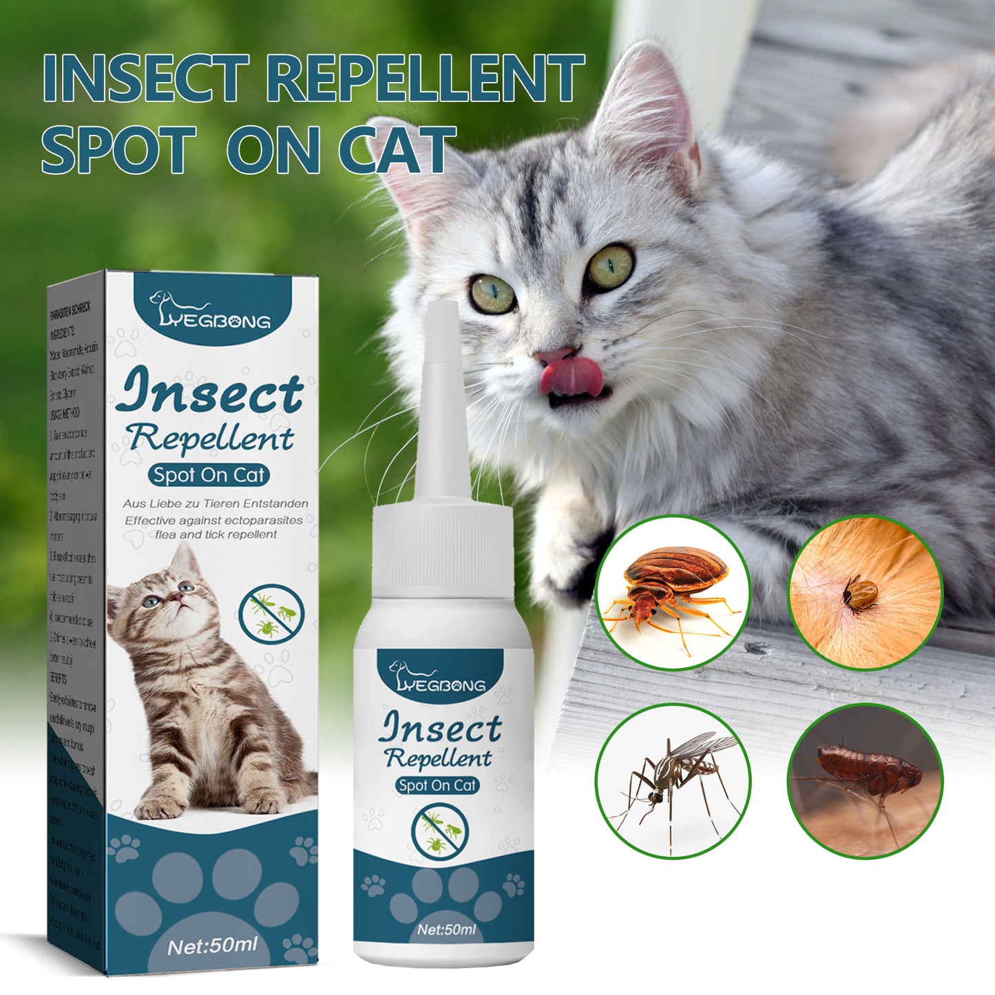 Advanced Pet Flea & Tick Repellent