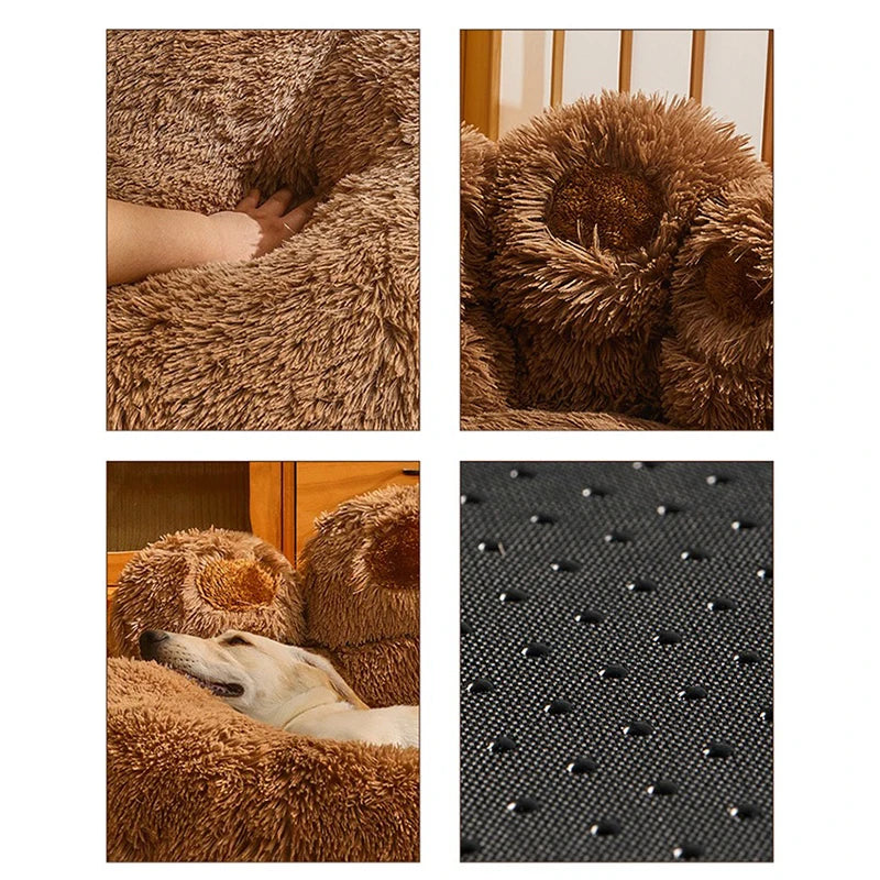 Cozy Washable Pet Sofa Bed: Warm Resting Spot for Dogs