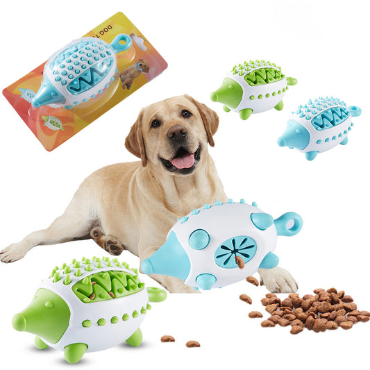 Interactive TPR Leaking Food Toy: Dental Health for Dogs